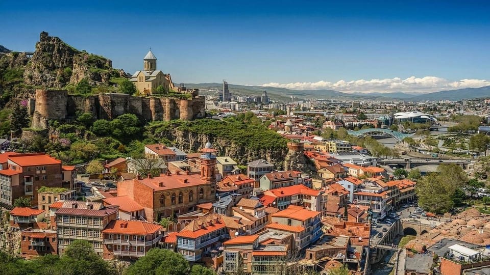 Panoramic view of Old Tbilisi